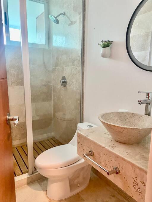 Departamento Xhelin Maya, Exclusivo En Playa Del Carmen, Quintana Roo Εξωτερικό φωτογραφία